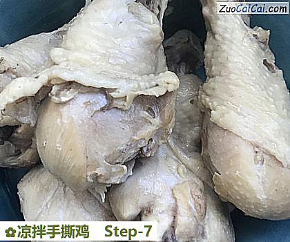 凉拌手撕鸡做法第七步骤