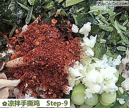 凉拌手撕鸡做法第九步骤
