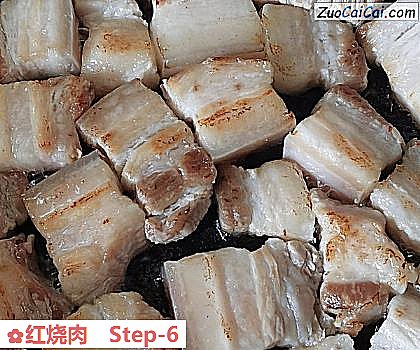 红烧肉做法第六步骤