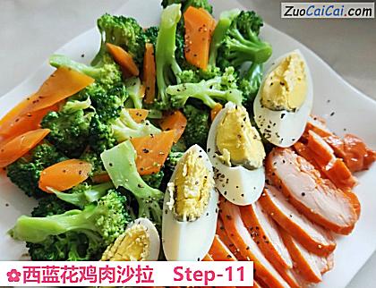 西蓝花鸡肉沙拉做法第十一步骤