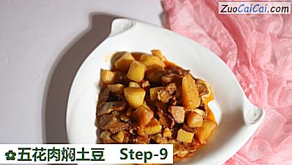 五花肉焖土豆成品图1