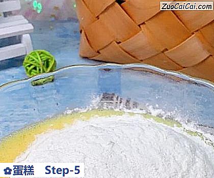 蛋糕做法第五步骤