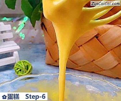 蛋糕做法第六步骤