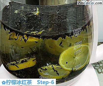 柠檬冰红茶做法第六步骤