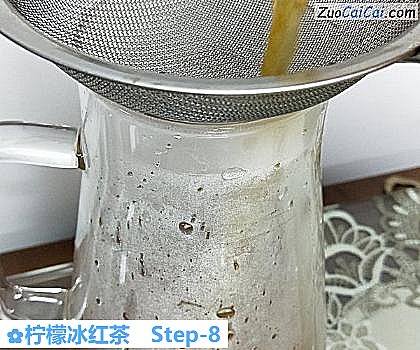 柠檬冰红茶做法第八步骤
