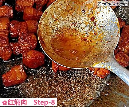 红焖肉做法第八步骤