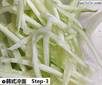 韩式冷面做法第三步骤