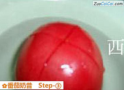 番茄奶昔做法第三步骤