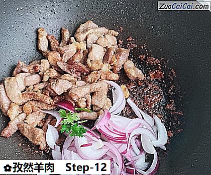孜然羊肉做法第十二步骤