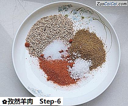 孜然羊肉做法第六步骤