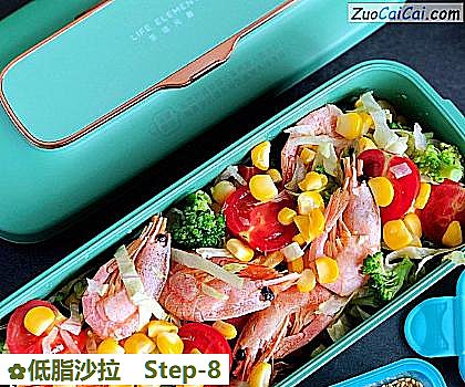 低脂沙拉做法第八步骤