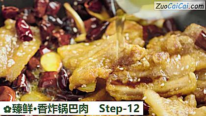 臻鲜·香炸锅巴肉做法第十二步骤
