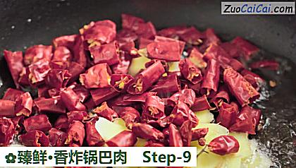 臻鲜·香炸锅巴肉做法第九步骤