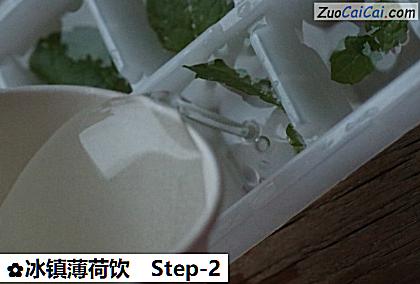 冰镇薄荷饮做法第二步骤