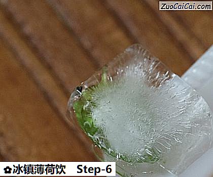冰镇薄荷饮做法第六步骤