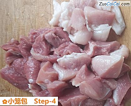 小笼包做法第四步骤