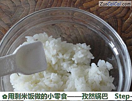 用剩米饭做的小零食做法第一步骤