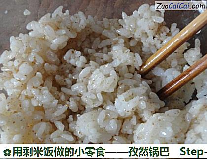 用剩米饭做的小零食做法第二步骤