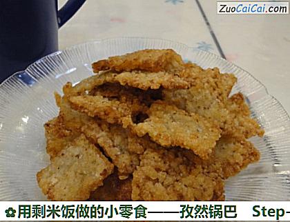 用剩米饭做的小零食做法第七步骤