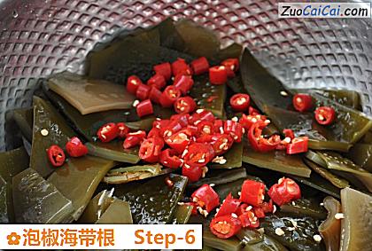 泡椒海带根做法第六步骤