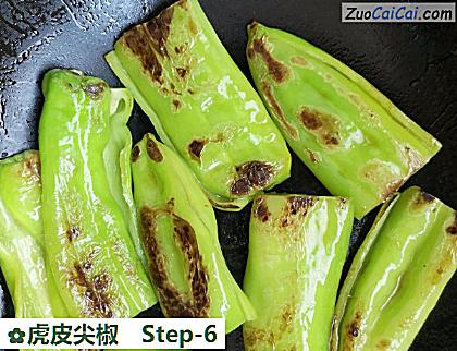 虎皮尖椒做法第六步骤