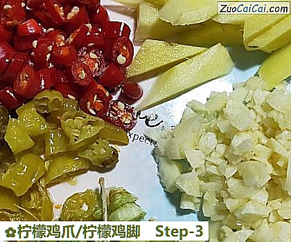 柠檬鸡爪/柠檬鸡脚做法第三步骤