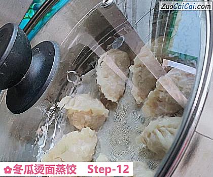 冬瓜烫面蒸饺做法第十二步骤