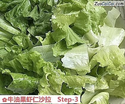 牛油果虾仁沙拉做法第三步骤