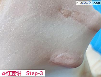 红豆饼做法第三步骤