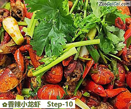 香辣小龙虾做法第十步骤