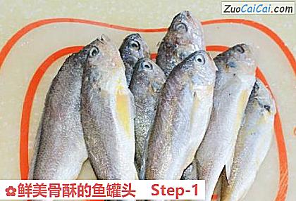 鲜美骨酥的鱼罐头做法第一步骤