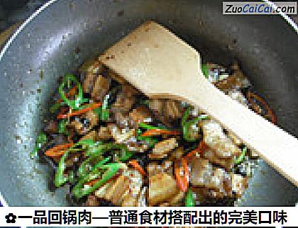 一品回锅肉—普通食材搭配出的完美口味做法第十一步骤