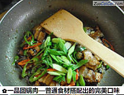 一品回锅肉—普通食材搭配出的完美口味做法第十二步骤