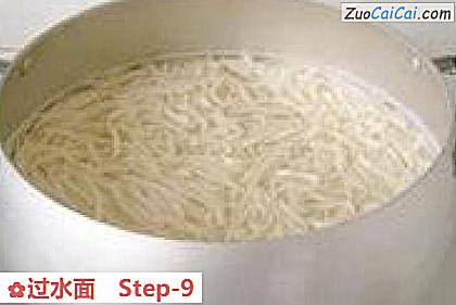 过水面做法第九步骤