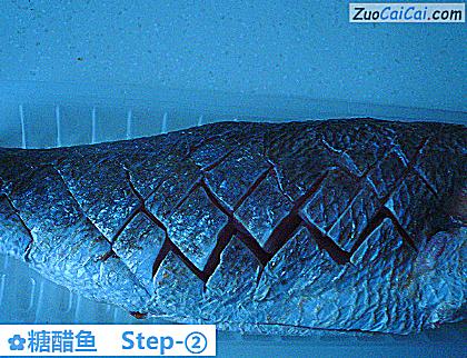 糖醋鱼做法第二步骤