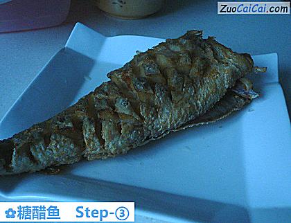糖醋鱼做法第三步骤