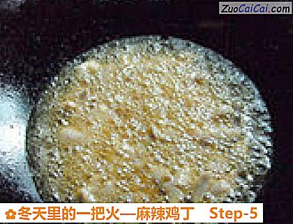 麻辣鸡丁做法第五步骤