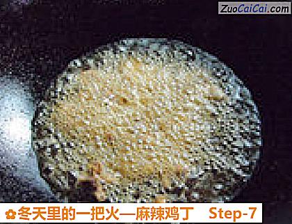 麻辣鸡丁做法第七步骤