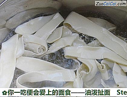 油泼扯面做法第八步骤