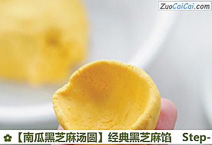 南瓜黑芝麻汤圆做法第十一步骤