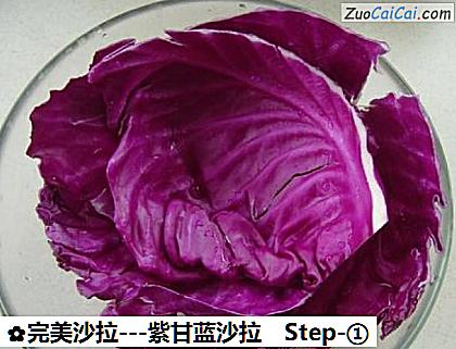 -紫甘蓝沙拉做法第一步骤