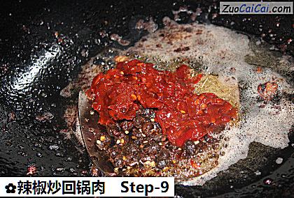 辣椒炒回锅肉做法第九步骤