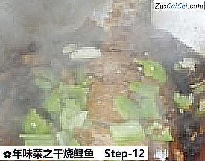 年味菜之干烧鲤鱼做法第十二步骤