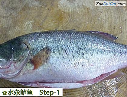 水汆鲈鱼做法第一步骤