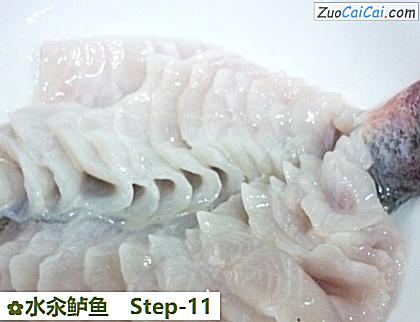 水汆鲈鱼做法第十一步骤