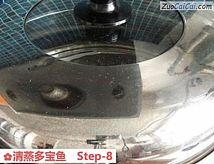 清蒸多宝鱼做法第八步骤