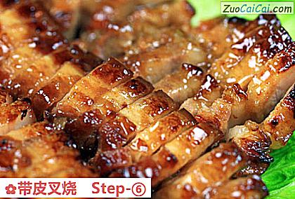 带皮叉烧做法第六步骤