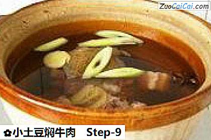 小土豆焖牛肉做法第九步骤
