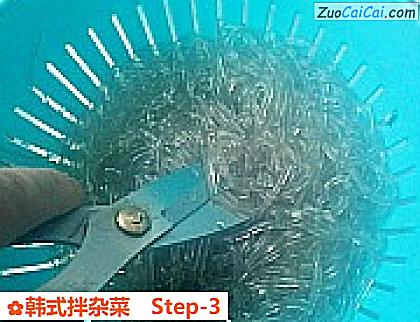 韩式拌杂菜做法第三步骤