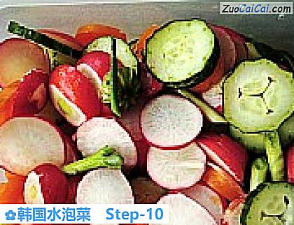 韩国水泡菜做法第十步骤